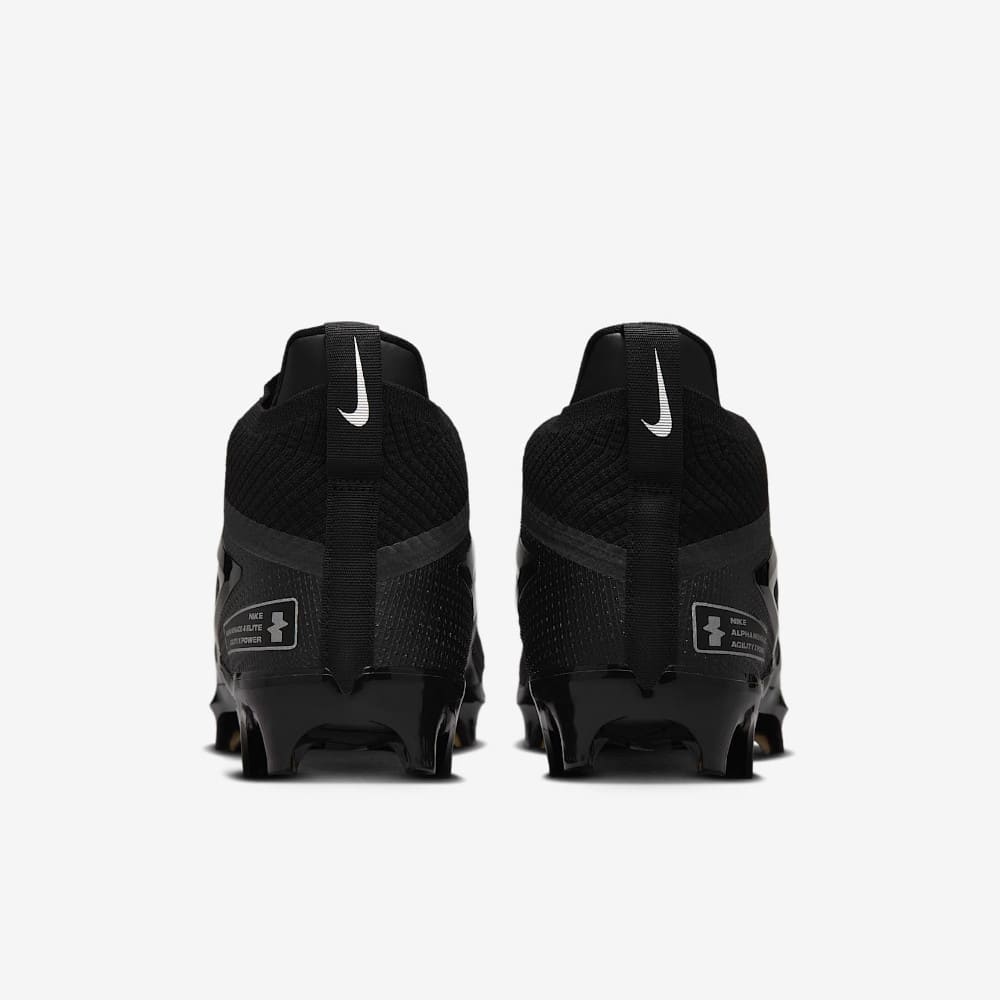 Playmaker Base: American Football Schuhe Nike Alpha Menace 4 Elite Schwarz Produktbild 4